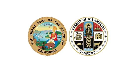 Calfornia and LA County Seal