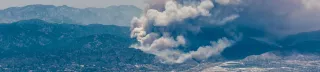 Smoke over Los Angeles