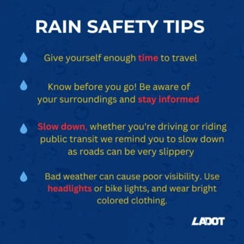 rain safety talks 