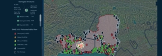 Screenshot of a map